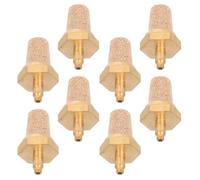 JOINPAYA Filtro de Cobre M5 para Máquina de Niebla Silenciador Neumático de Latón Boquilla de Piedra de Burbujas 8 Unidades Accesorio para Efectos de Sonido en Directo y Escenario