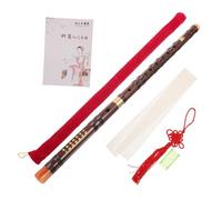 JOINPAYA Flauta De Bambú Tradicional Clave e Tono Profundo Instrumento Musical Antiguo Con Diseño Resistente y Portátil Para Principiantes y Profesionales