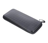 JOINPAYA Funda de Cuero PU Ligera para Teclado Mecánico Inalámbrico Estuche Protector Portátil y Resistente al Polvo para Viaje Compatible con Teclados QWERTY Españoles