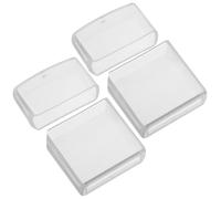 JOINPAYA Funda para 2 Piezas Transparente Plástico Resistente para Mechero Compatible con Zippo para Actividades al Aire Libre