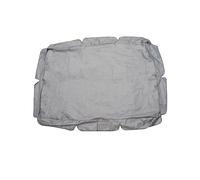 JOINPAYA Funda para Columpio de Jardín y Resistente al Agua Cubierta Protectora para Muebles Exteriores con Correas Adhesivas para Fijación Xs Gris para Terrazas y Balcones al Aire