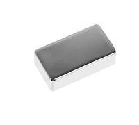 JOINPAYA Funda Sellada de Humbucker en Cobre Duradero Cubierta Acabado Plata de Alta Resistencia para Guitarra Eléctrica para Pastilla Eléctrica
