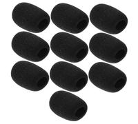JOINPAYA Fundas de Esponja para Micrófono Auricular 10 Piezas, Parabrisas Antiviento de 40x30x15 Mm, Cubiertas Suaves para Micrófonos de Solapa en Conferencias y Eventos