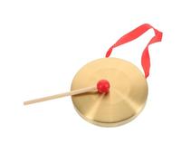 JOINPAYA Gong de Chino con Martillo y para Celebraciones Instrumento Musical Auténtico con y Decorativo