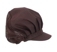 JOINPAYA Gorro de Polvo Sombrero de Trabajo de Taller, Poliéster-algodón, Café, Reutilizable, Fácil de Limpiar, Protección contra Polvo, para Hombres y Mujeres, para Taller y Café