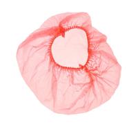 JOINPAYA Gorros de Ducha Desechables 100 Piezas Rojos, Gorro de Baño Práctico y Cómodo para Mujer, Accesorios de Baño para Protección del Cabello en Spa y Uso Diario