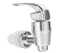 JOINPAYA Grifo para Dispensador de Agua de Repuesto Flujo Suave y Fácil de Quitar, Material Abs y Silicona, Compatible Bares y Cafeterías, Color Plata