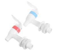 JOINPAYA Grifo Uso Versátil para Dispensador de Agua Fría y Caliente de Repuesto de Plástico E Hierro, Diseño de Flujo Suave Paquete de 2 Unidades para Hogares y Escuelas