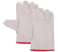 JOINPAYA Guantes de Algodón Blanco de Doble Capa, Forro Grueso, Trabajo