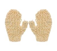 JOINPAYA Guantes de Baño Manopla Exfoliante Portátil Exfoliantes de Sisal para Limpieza Delicada Epidermis 1 Par Adecuada para Uso en Casa y Viaje