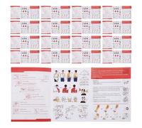 JOINPAYA Guía de Primeros Auxilios Emergencia 40 Pcs Manual Supervivencia Portátil para Camping y Senderismo Instrucciones Básicas y Consejos de Rescate Rápido para Exteriores