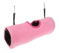 JOINPAYA Hamster Tunnel Hideout Cozy Winter Nest For Small Pets For Hamsters Chinchillas and Guinea Pigs Made with Durable Materials Comfortable and Warm Sleeping Space