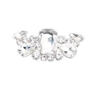 JOINPAYA Hebilla de Zapato de Mujer con Piedra Brillante y Forma Especial, Clip para Zapatos para Banquetes y Bodas, Decoración Instantánea Parte Delantera o Trasera