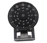 JOINPAYA Herramienta para Práctica de Acordes de Guitarra Disco de Círculos de Quintas de Aluminio Rueda Portátil para Principiantes y Estudiantes Entrenamiento Rápido Teoría Musical y