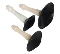 JOINPAYA Herramientas Cerámica 3 Piezas Ventosas de Goma para Esmaltar y Modelar Arcilla, Tamaños Pequeño 8cm, Mediano 10cm y 12cm, Accesorio para Inmersión y Acabado Preciso en Cerámica