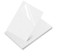 JOINPAYA Hojas de Película de Laminación Autoadhesiva Pvc Resistente y Duradero 50 para Fotografías Adecuado para Scrapbooking y Protección de Imágenes