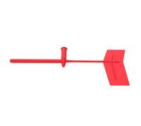 JOINPAYA Indicador de dirección del Viento Marino para, Veleta de plástico roja Resistente a la Intemperie, Accesorio para navegación y Actividades al Aire Libre
