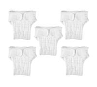 JOINPAYA Insertos de Algodón Lavables para Pañales de Ñiño, Talla S, 5 Piezas, Absorbentes y Transpirables, Aptos para Recién Nacidos 0-3 Meses, para Uso en Casa y Viaje