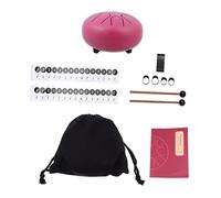 JOINPAYA Instrumento De Lengüeta De Acero Lotus Para Percusión Adultos Color Rosa Para Meditación y Relajación Interiores