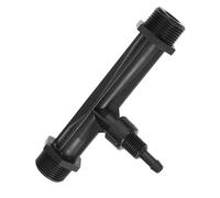 JOINPAYA Inyector Venturi de Plástico Negro 3/4' para Riego y Fertilización de Plantas Resistencia Química y Fácil Uso en Sistemas de Irrigación por Goteo