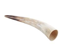 JOINPAYA Jarrón de Cuerno Natural de Vaca 30-40 Cm para Pared, Decoración Rústica Vintage Campestre, Objeto Decorativo Artesanal Hecho a Mano Hogar Color Aleatorio