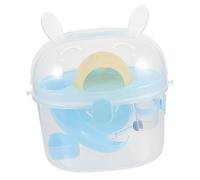 JOINPAYA Jaula Portátil para Hámster De Plástico para Ratones Estuche De Viaje para Animales Pequeños Jaula De Transporte para Mascotas para Paseos