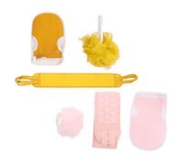 JOINPAYA Juego de 2 Sets de Bolas de Guantes de Baño y Esponjas para Limpieza Profunda, Hechas de Material para Revitalizar el Cuerpo y Reducir el Estrés Baño