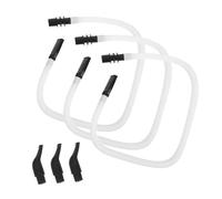 JOINPAYA Juego De 3 Tubos De Melódica Flexibles Boquilla De Plástico Para Pianica, Accesorios De Repuesto Para Estudiantes y Principiantes, Tubería Ergonómica Para Uso Educativo