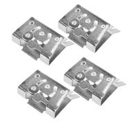 JOINPAYA Juego de 4 Piezas de Cerradura de Cordón para Persianas Enrollables, Accesorio de Bloqueo Antideslizante para Cortinas Romanas, Tope y Ajustador de Cuerda para Reparación