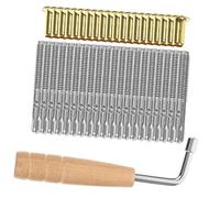 JOINPAYA Juego De Clavijas De Afinación De Metal Para Arpa Lira, Accesorio De Repuesto Profesional, Paquete De 1 Set Para Arreglo y Mantenimiento De Instrumentos Musicales