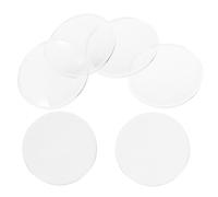 JOINPAYA Juego de Lentes Biconvexas Acrílicas para Experimentos Científicos 6 Piezas Ligeras y Fáciles de Almacenar para Enseñanza de Física