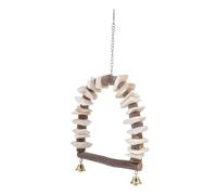 JOINPAYA Juguete para Mordisquear Loros Hueso de Sepia, Resistente a Mordidas, Material Madera y Hueso de Sepia, Adecuado para Aves de Compañía