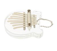 JOINPAYA Kalimba de 8 Tonos Forma de Oso, Piano de Pulgar Portátil de Cristal para Niños y Adultos, Instrumento Musical para Obsequio y Ocio