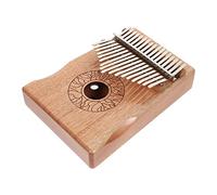 JOINPAYA Kalimba De Pulgar Para Principiantes Instrumento Musical De Madera Piano De Dedos Durable Para Adultos Incluye Martillo De Afinación y Manual