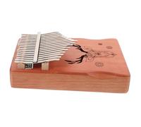 JOINPAYA Kalimba Portátil De Teclas Para Principiantes y Niño Niña Piano De Pulgar De Natural Martillo De Afinación y Guía De Estudio Instrumento Musical Para Relajación y Diversión