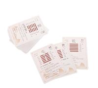 JOINPAYA Kit Completo de Cartas del I Ching 64 Piezas Cartas de Adivinación Monedas Chinas Antiguas y Adornos de Estilo Chino Herramienta de Introspección y Guía Espiritual para