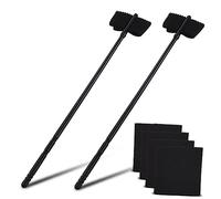 JOINPAYA Kit De Limpieza De Flauta Paño Portátil Para Limpiar Flauta y Varilla De Limpieza Para Uso Después De Tocar El Instrumento