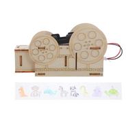 JOINPAYA Kit de Proyector de Madera, Educativo y Entretenido, Material DIY para Proyectos Científicos Creatividad y Aprendizaje en Casa