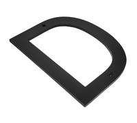 JOINPAYA Letras de Acrílico Negro para Puerta Instalación Fácil y Visibilidad Mejorada, Ideales para Comunidades de Villas y Hoteles Modernos