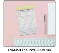 JOINPAYA Libro de Facturas para Pequeñas Empresas A5 Triplicado 60 Páginas Formulario Autocopiativo para Pedidos y Recibos Comerciales Soporte para Gestión y Seguimiento de Compras en