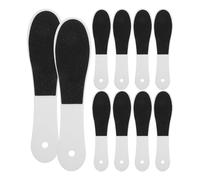 JOINPAYA Limas para Pies 10 Unidades Desechables Doble Cara para Eliminar Callos y Durezas, Exfoliante Portátil para Talones y Piel Muerta, Herramienta Compacta para Cuidado de Pies