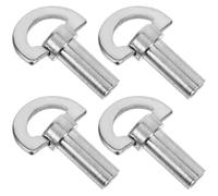 JOINPAYA Llave de Cuerda para Caja de Música 4 Piezas Manivela Micro de 12 Mm, Accesorios para Bricolaje, Repuesto Compacto y Portátil, Adecuado para Reparación y Creación de Cajas