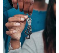 JOINPAYA Llavero Metálico 4 Unidades Nota Musical y Estrella Diseño Lunares y Rayas Colgante Ligero para Eventos Escolares Fiestas de Cumpleaños y Regalos Navideños