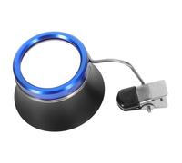 JOINPAYA Lupa de Relojero Aumento 10X y Clip, Fabricada en Aleación de Aluminio Duradera, Soporte 360° para Manos Libres, Adecuado para Trabajos de Precisión en Joyería y Relojería