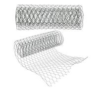 JOINPAYA Malla de Alambre para Jardín Resistente y Duradera Floral Verde Revestida Grosor Malla para Arreglo Floral Manualidades y Gallinero para Bricolaje el Hogar