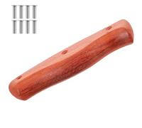 JOINPAYA Mango de Madera de Palo Rojo Agujero para Cuchillo de Cocina Repuesto para Reparación de Mangos de Cuchillos Accesorio Práctico Uso Doméstico y Profesional Color Color Aleatorio