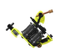 JOINPAYA Máquina de Bobina para Tatuajes Diseño de Ondas y Estructura Electrochapada, Herramienta Práctica para Artistas del Tatuaje y Delineado