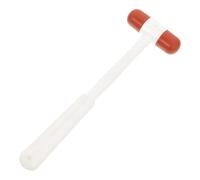 JOINPAYA Martillo de Reflejos o Martillo de Diagnóstico J81117 de Goma, Blanco, para Probar Sensibilidad Nerviosa, Hospital y Clínica, Uso Docente y Experimentos Escolares