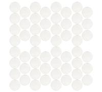 JOINPAYA Material para Hacer Joyas y Colgantes, 100 Piezas Redondas de Conchas Naturales de 5 CM, Accesorios para Campanas de Viento y Decoración Artesanal