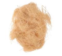 JOINPAYA Material para Nidos de Aves Material para Nidos de Pájaros Tejidos Suave y Flexible, Mantiene Calientes Aves, Rafia, Caqui, para Interior, Dueños de Mascotas, Conejos y Hámsters